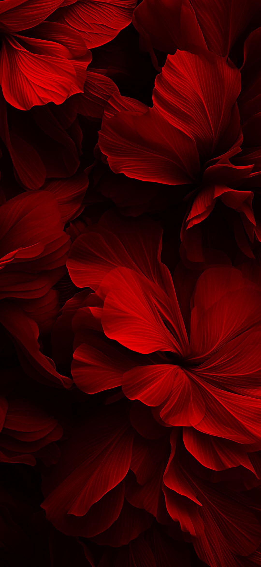 Crimson Petal Abstract - flowers wallpaper for OpersCraft