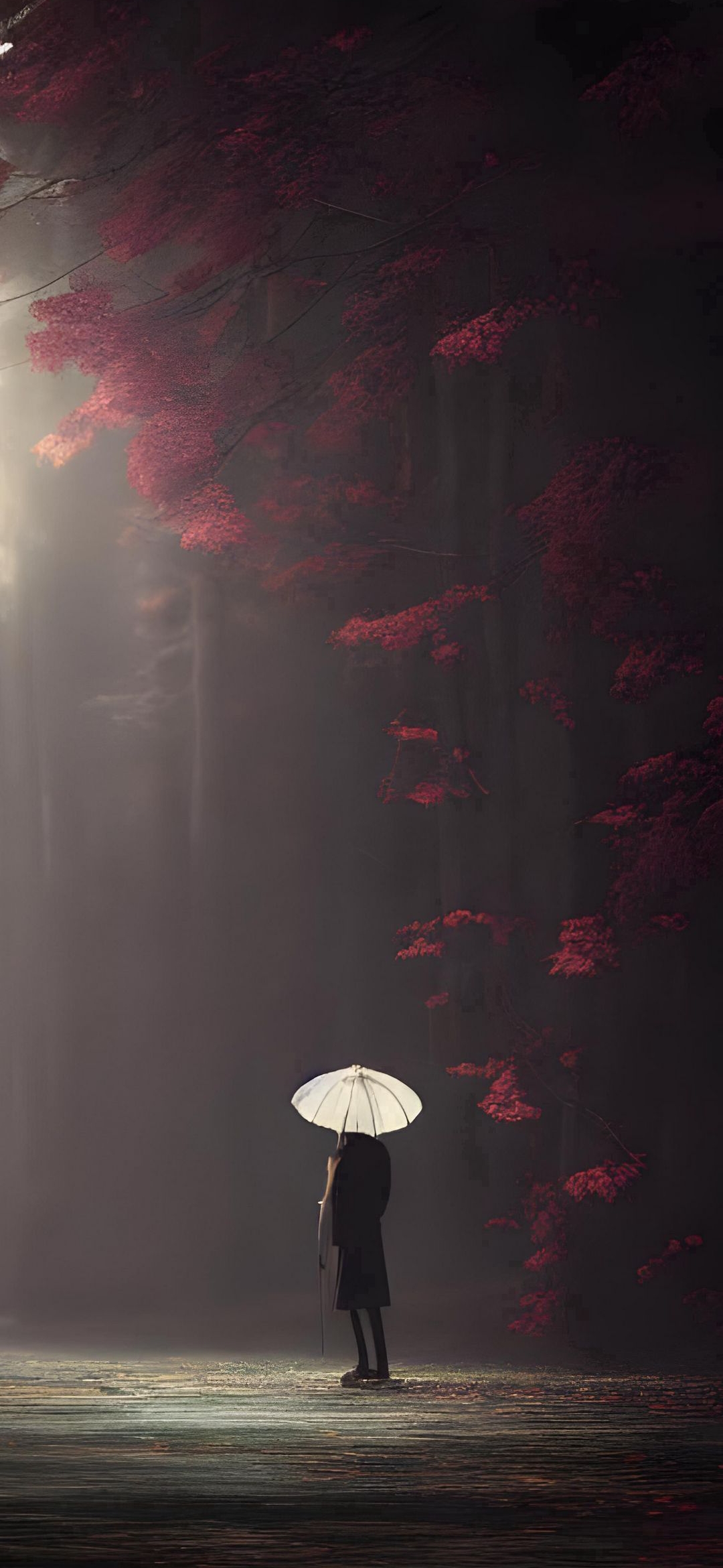 Crimson Rain Solitude - random wallpaper for OpersCraft