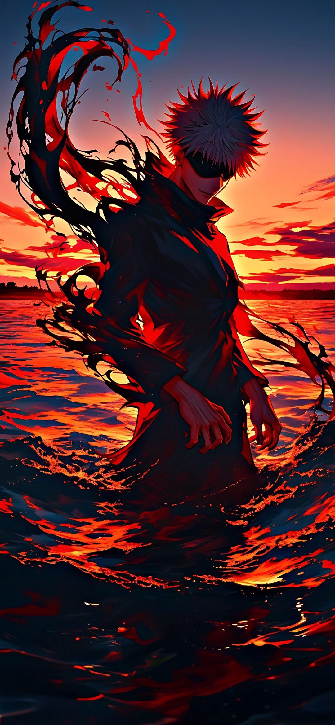 Crimson Tide Sorcerer - anime wallpaper for OpersCraft