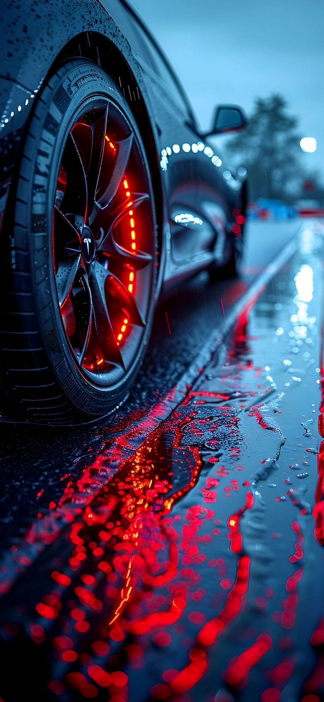 Crimson Wheel Glow - random wallpaper for OpersCraft