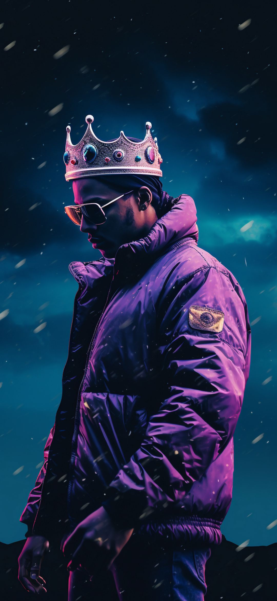 Crowned Winter King - dope wallpaper for OpersCraft