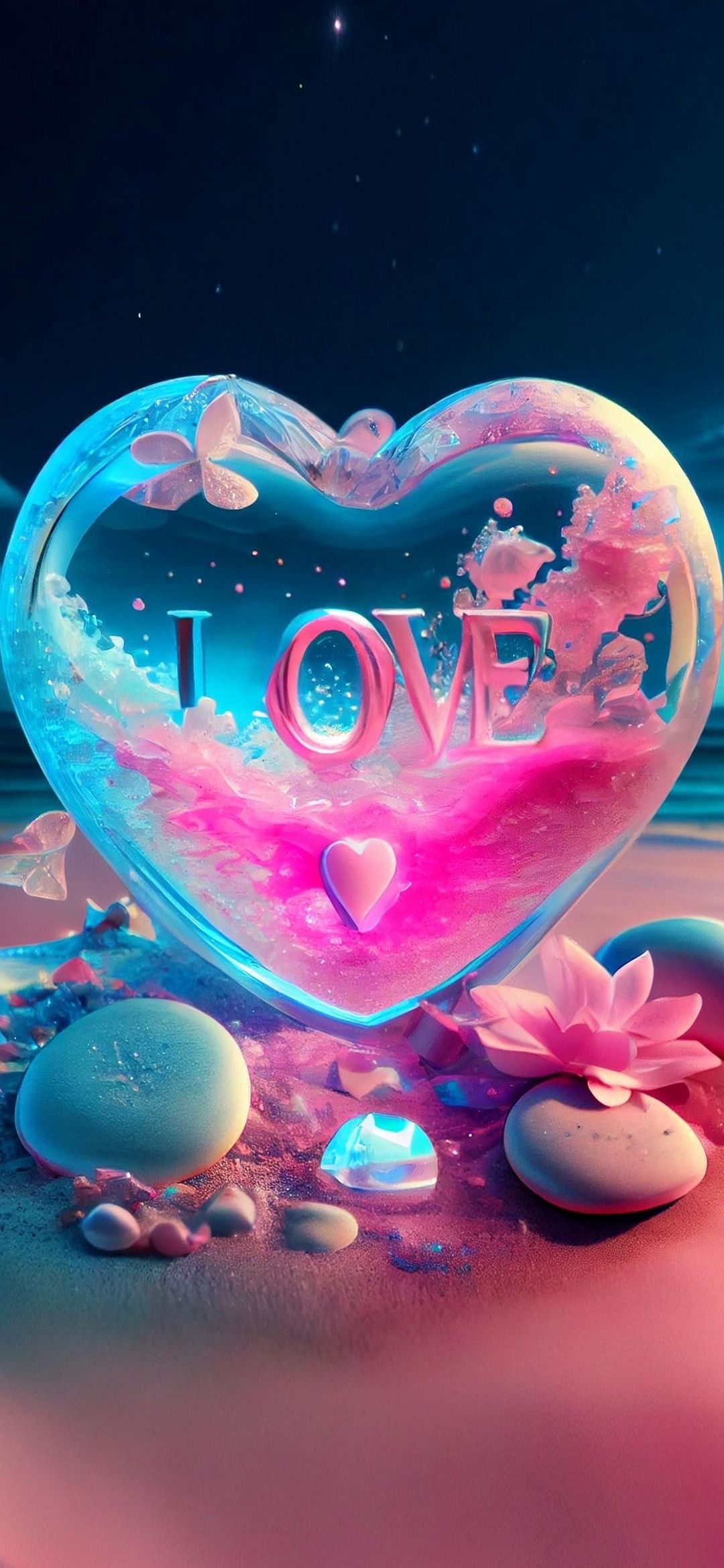 Crystal Heart of Love - random wallpaper for OpersCraft