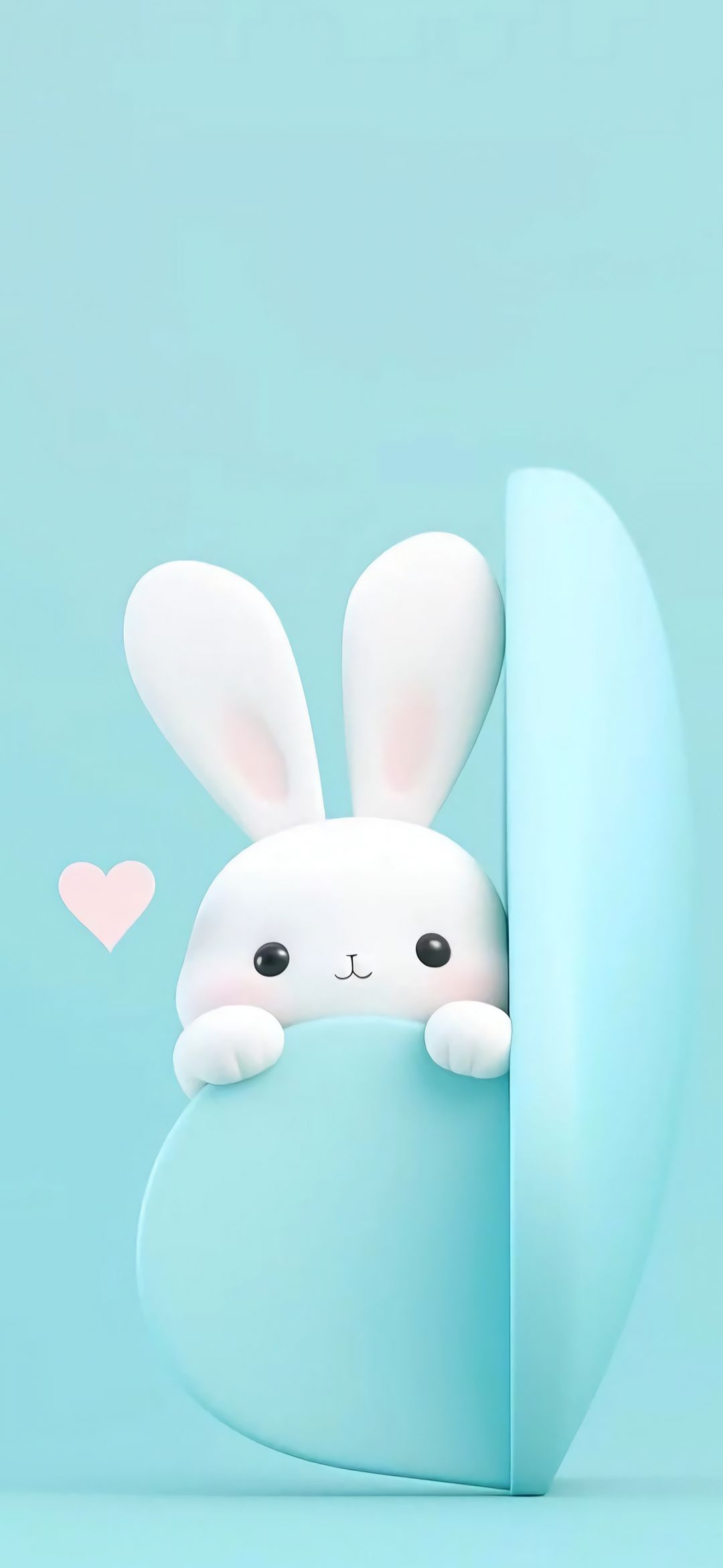 Cute Bunny Peeking Out - dope wallpaper for OpersCraft