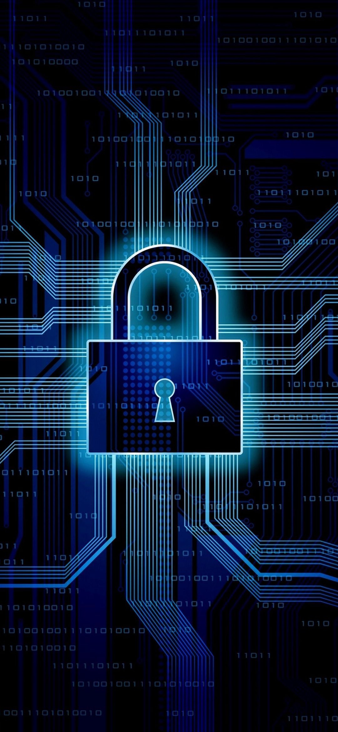 Cyber Security Lock - abstract wallpaper for OpersCraft