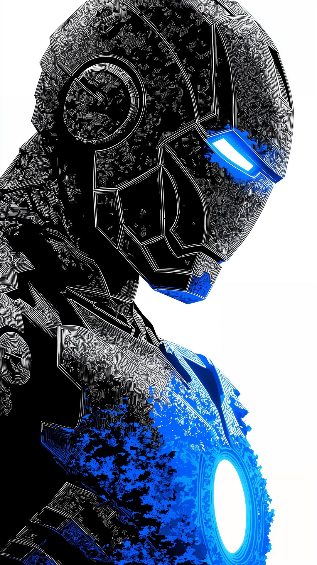 Cybernetic Warrior Portrait - dope wallpaper for OpersCraft