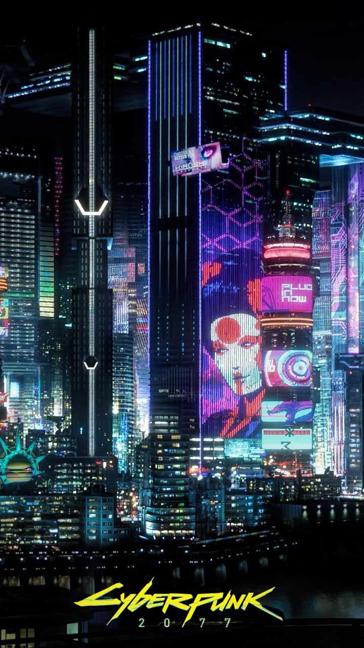 Cyberpunk 2077 Cityscape - cyberpunk wallpaper for OpersCraft