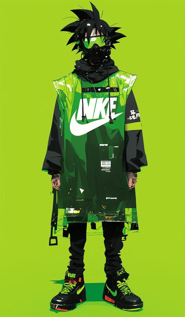 Cyberpunk Anime Style - nike wallpaper for OpersCraft
