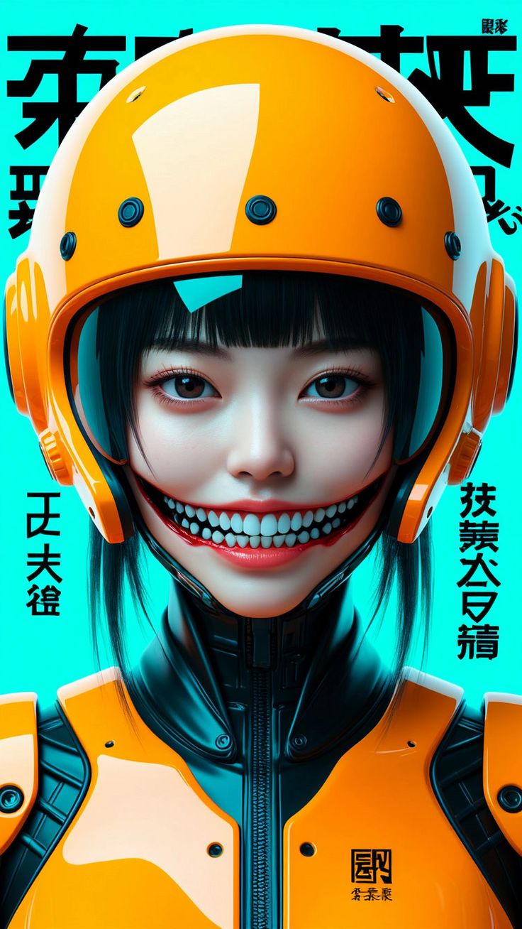 Cyberpunk Girl Portrait - cyberpunk wallpaper for OpersCraft