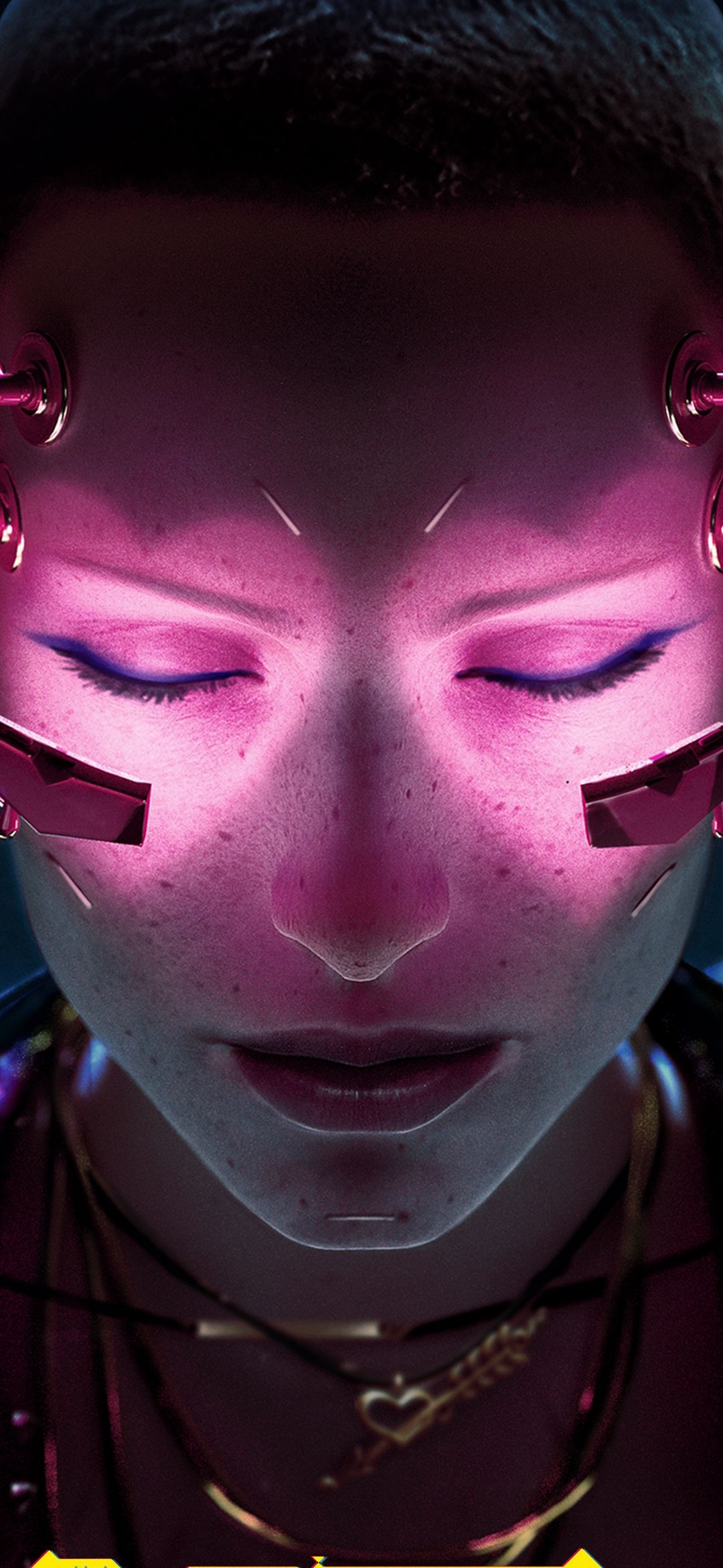 Cyberpunk Pink Portrait - cyberpunk wallpaper for OpersCraft