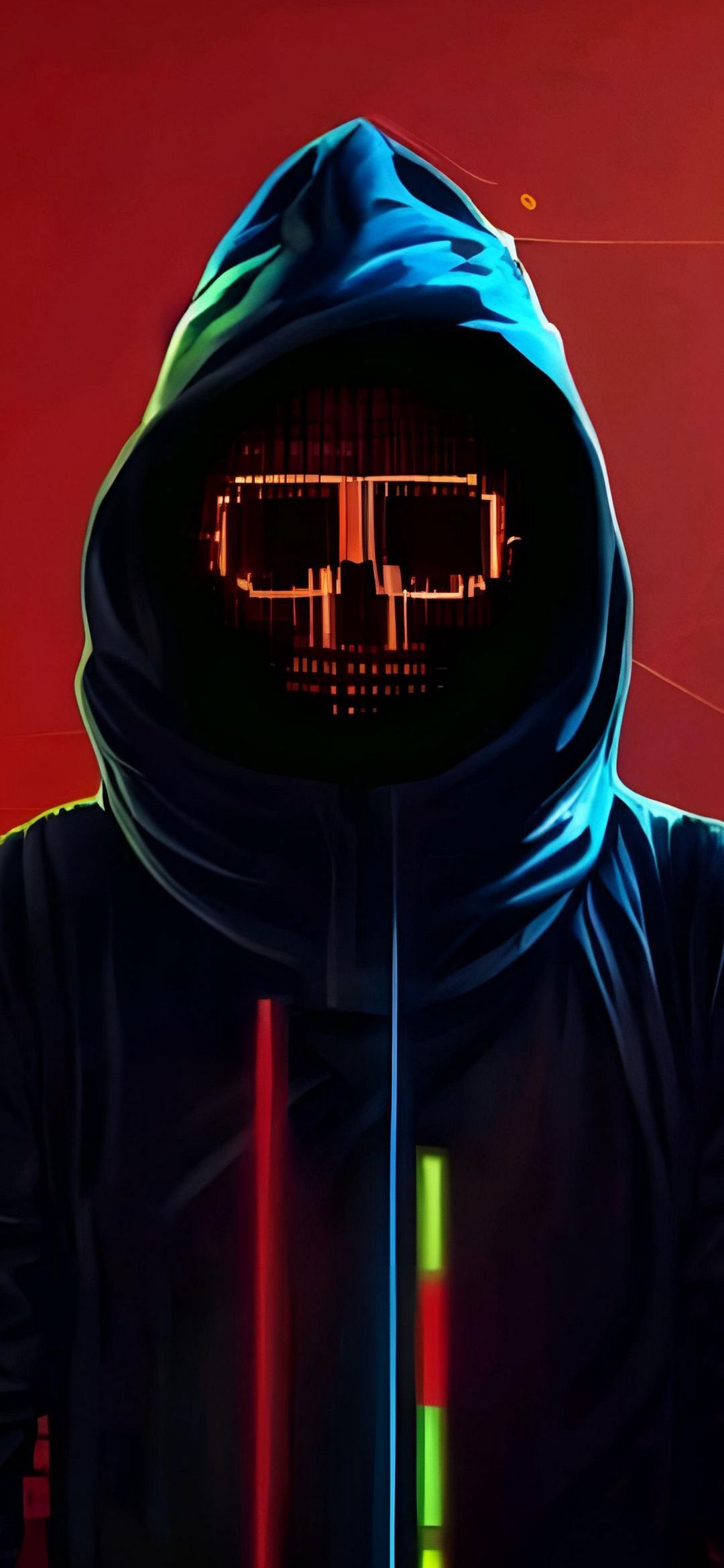 Cyberpunk Skull Mask - cyberpunk wallpaper for OpersCraft