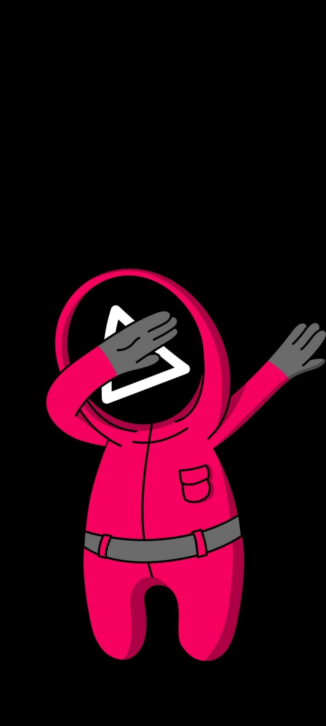 Dabbing Squid Game Guard - squid game wallpaper for OpersCraft