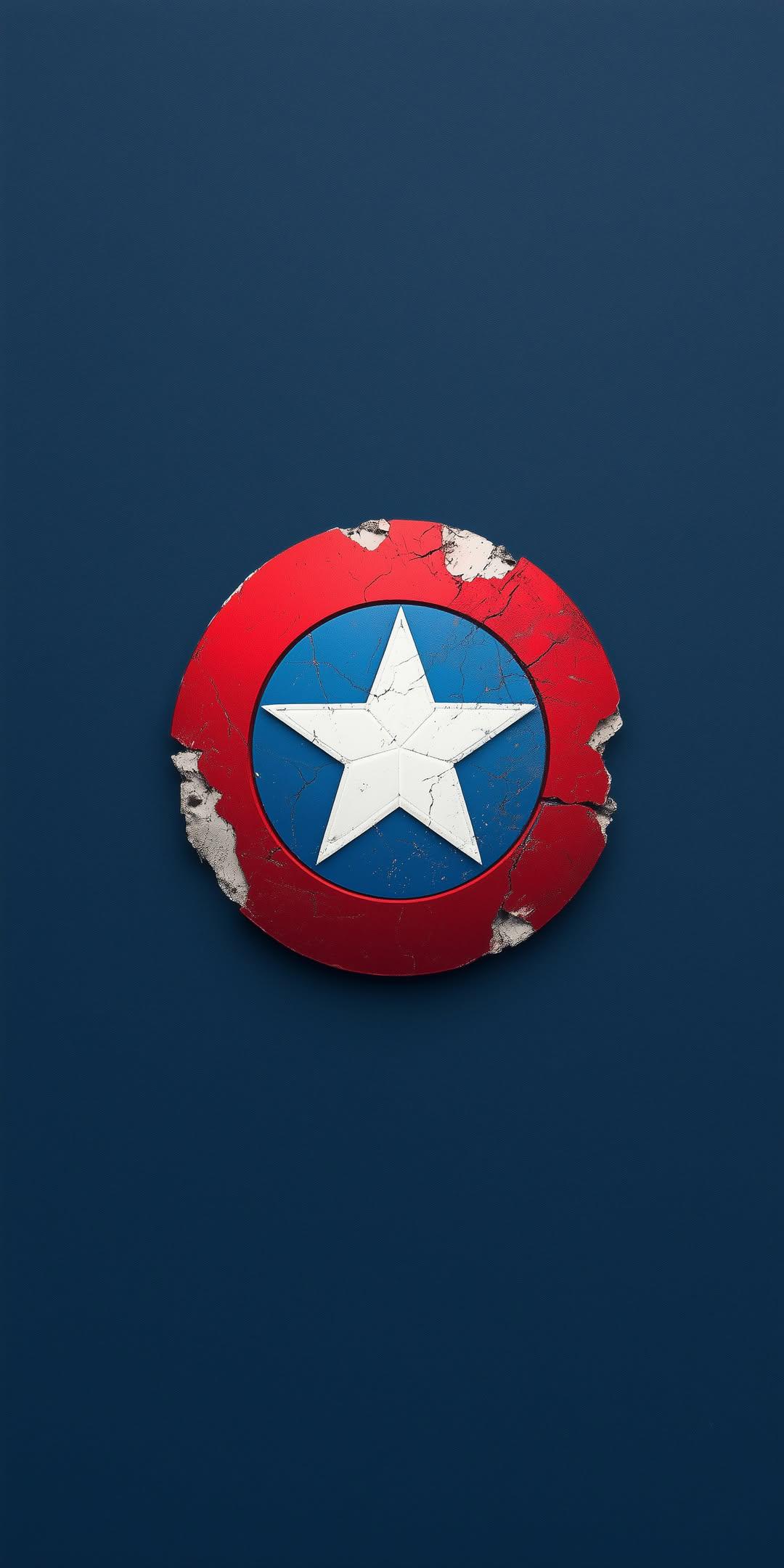 Damaged_Captain_America_Shield - captain america wallpaper for OpersCraft