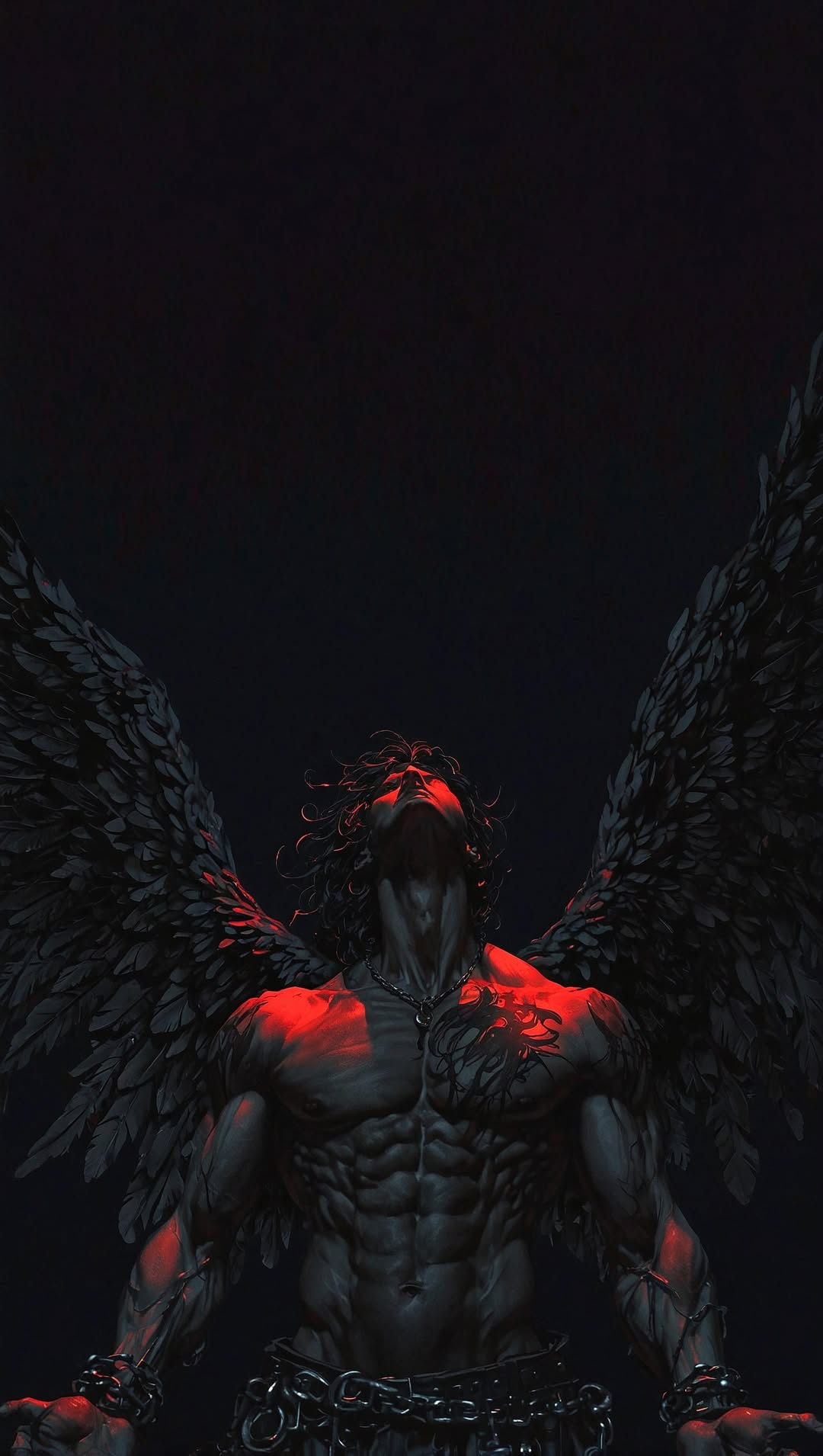 Dark Angel Portrait - fantasy wallpaper for OpersCraft