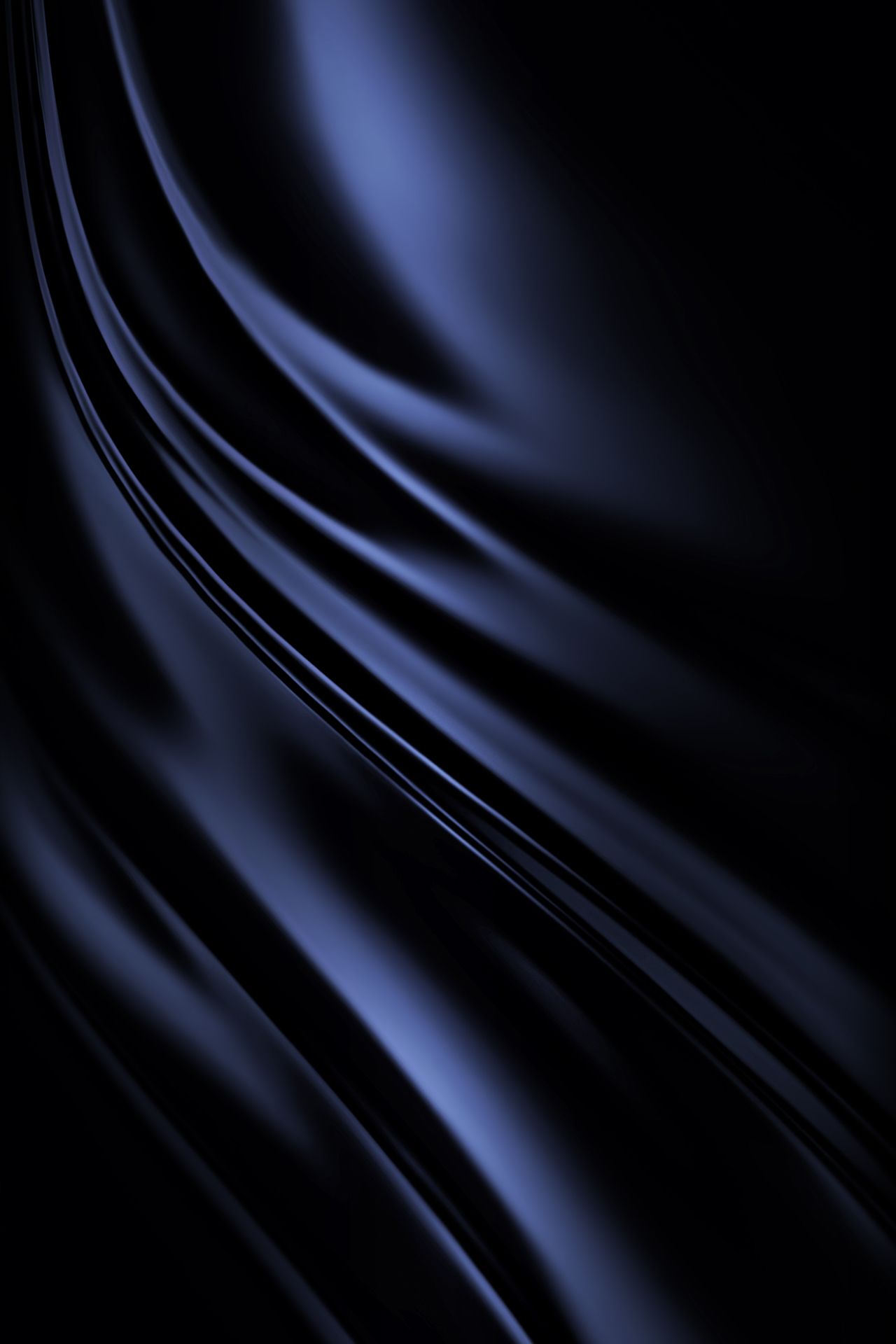 Dark Blue Silk Waves - abstract wallpaper for OpersCraft