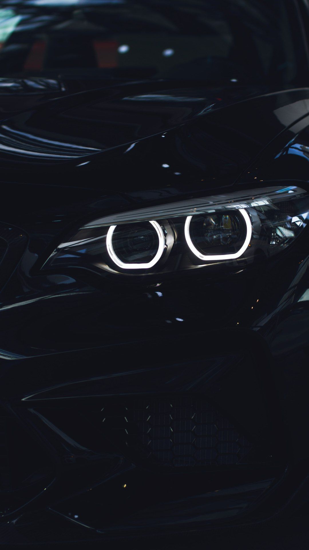 Dark BMW Headlights - cars wallpaper for OpersCraft
