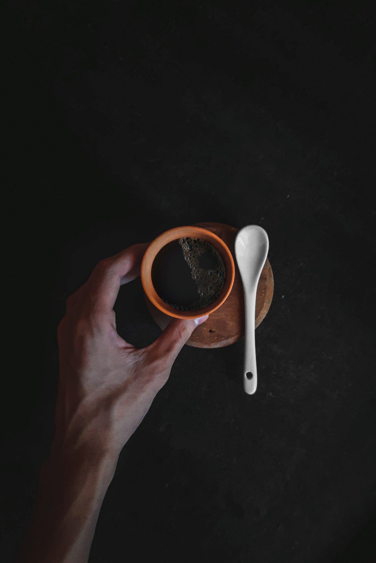 Dark Coffee Ritual - coffee wallpaper for OpersCraft