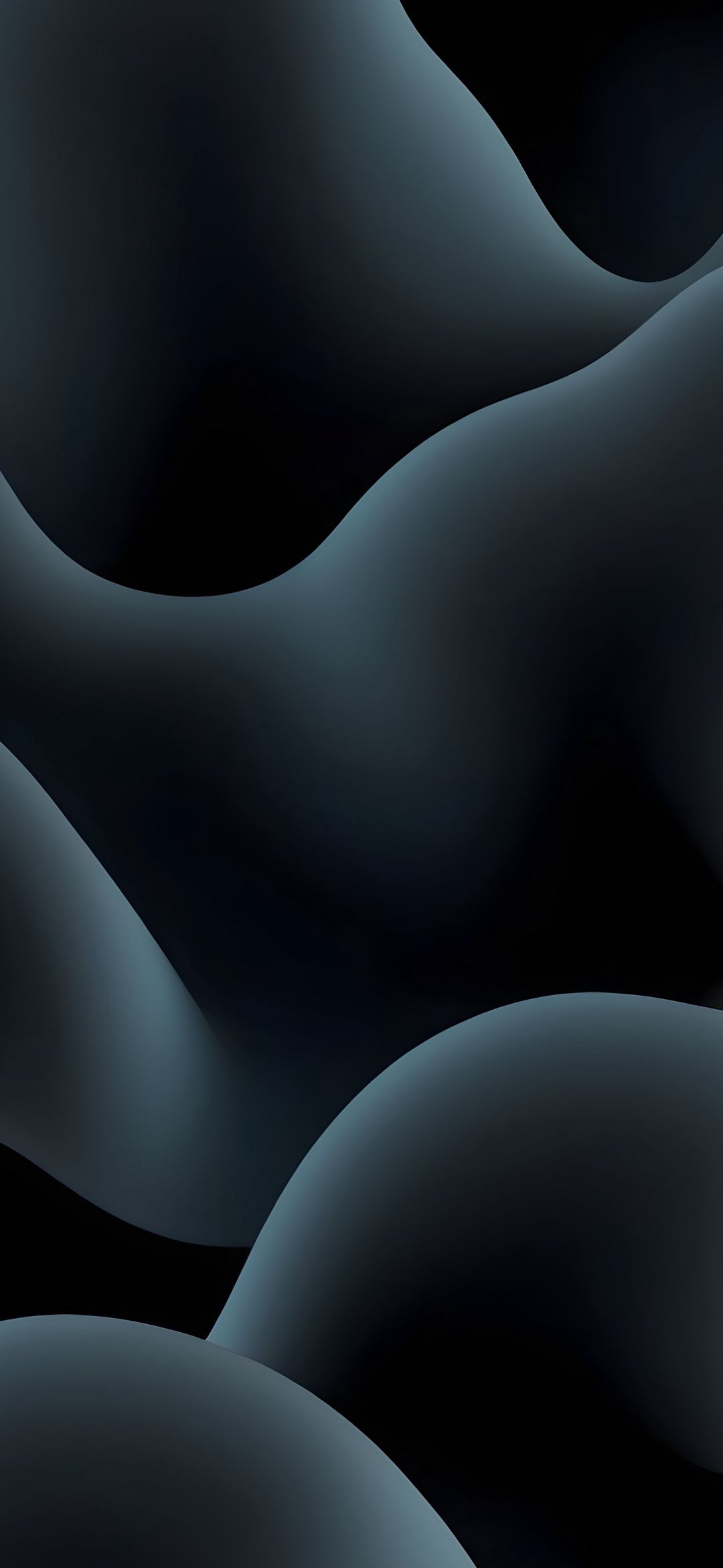 Dark Fluid Waves - abstract wallpaper for OpersCraft