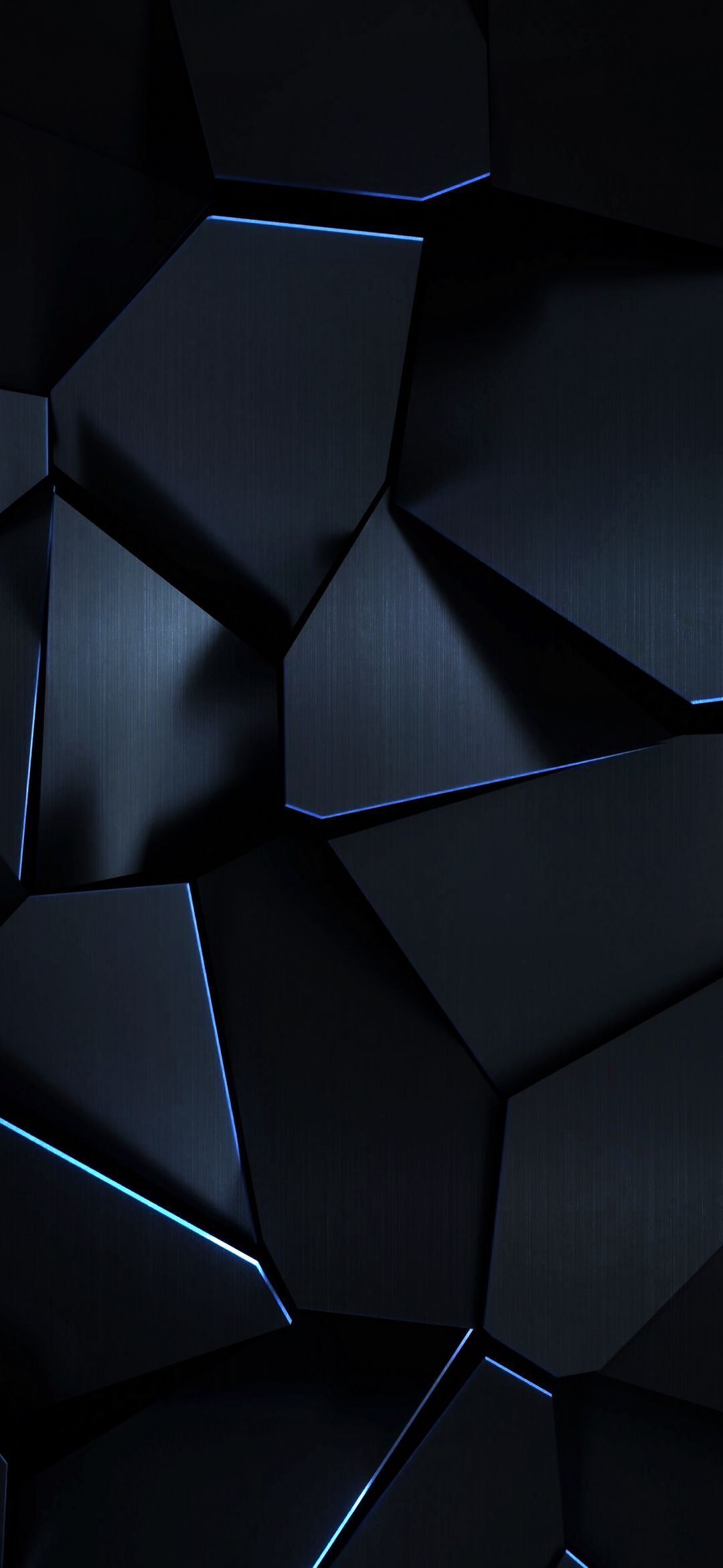 Dark Geometric Blue Lines - abstract wallpaper for OpersCraft