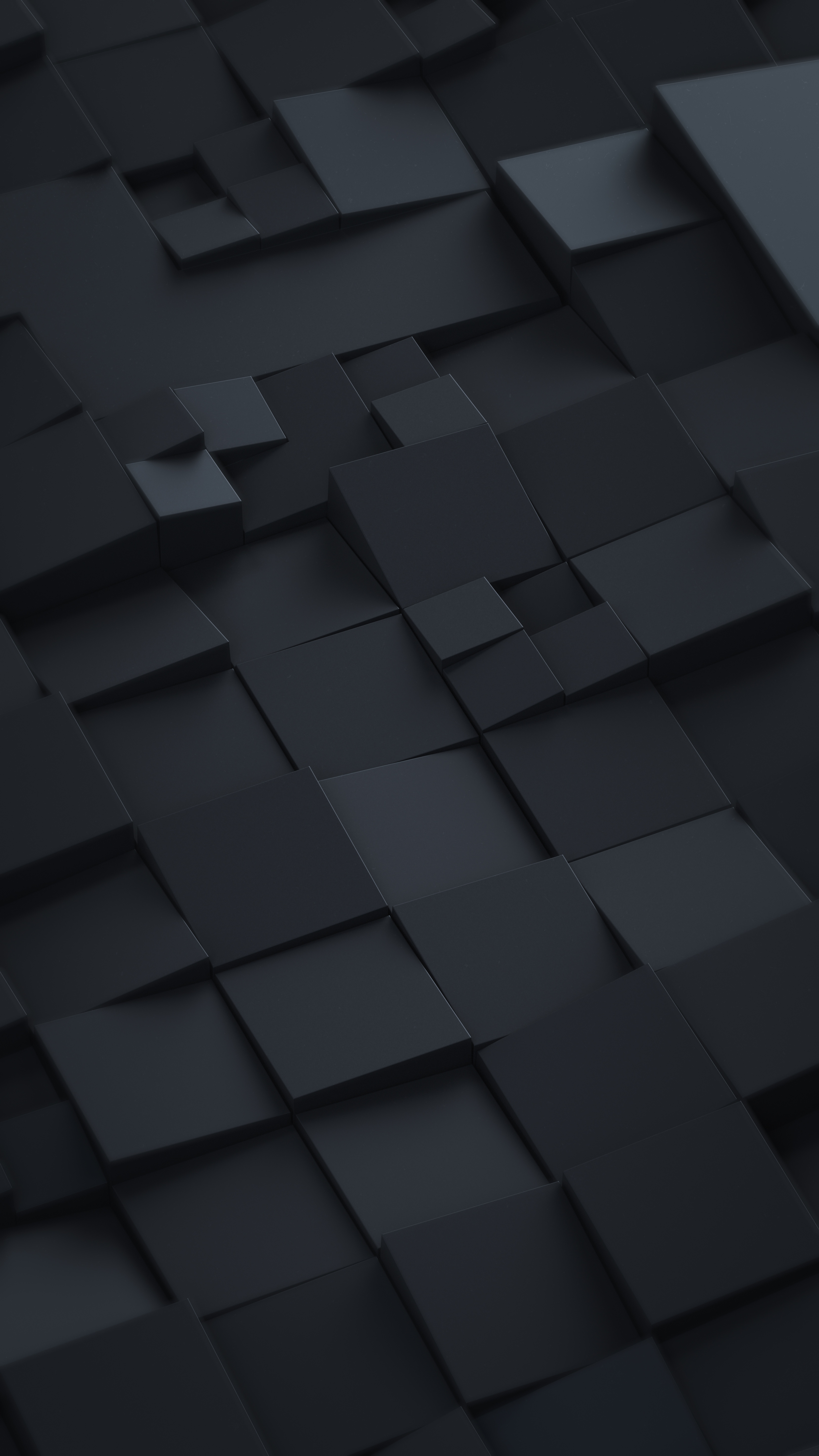Dark Geometric Cubes - abstract wallpaper for OpersCraft