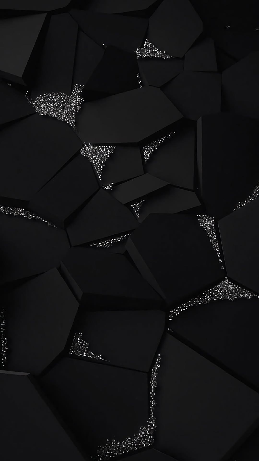 Dark Geometric Sparkle - abstract wallpaper for OpersCraft