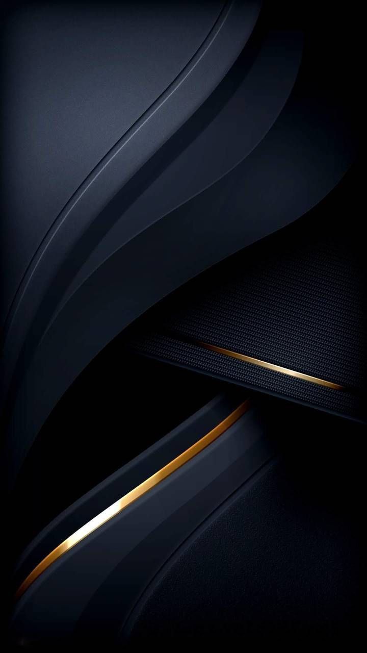 Dark Gold Abstract Waves - abstract wallpaper for OpersCraft