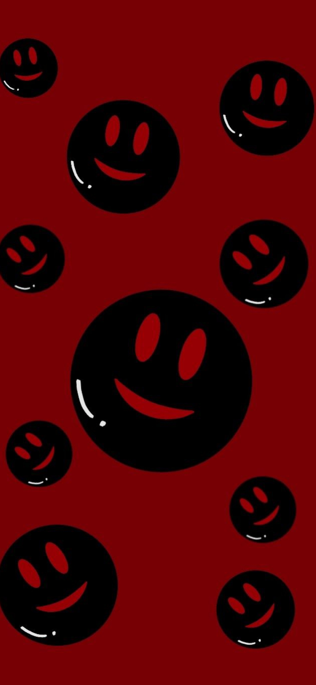 Dark Smiley Faces - emoji wallpaper for OpersCraft