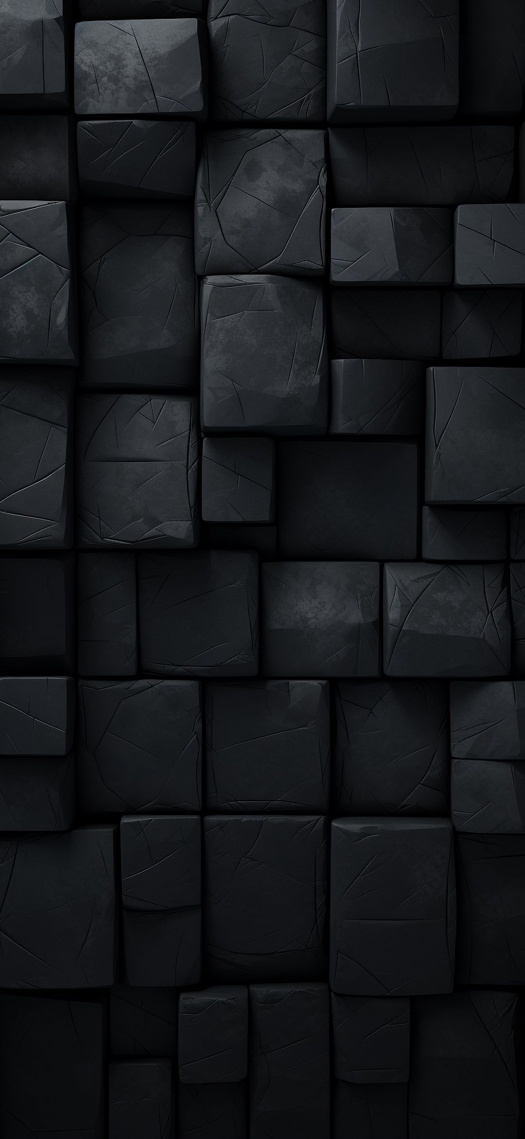 Dark Stone Blocks - abstract wallpaper for OpersCraft