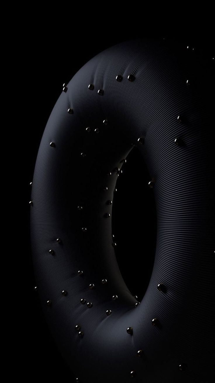 Dark Torus with Spheres - abstract wallpaper for OpersCraft