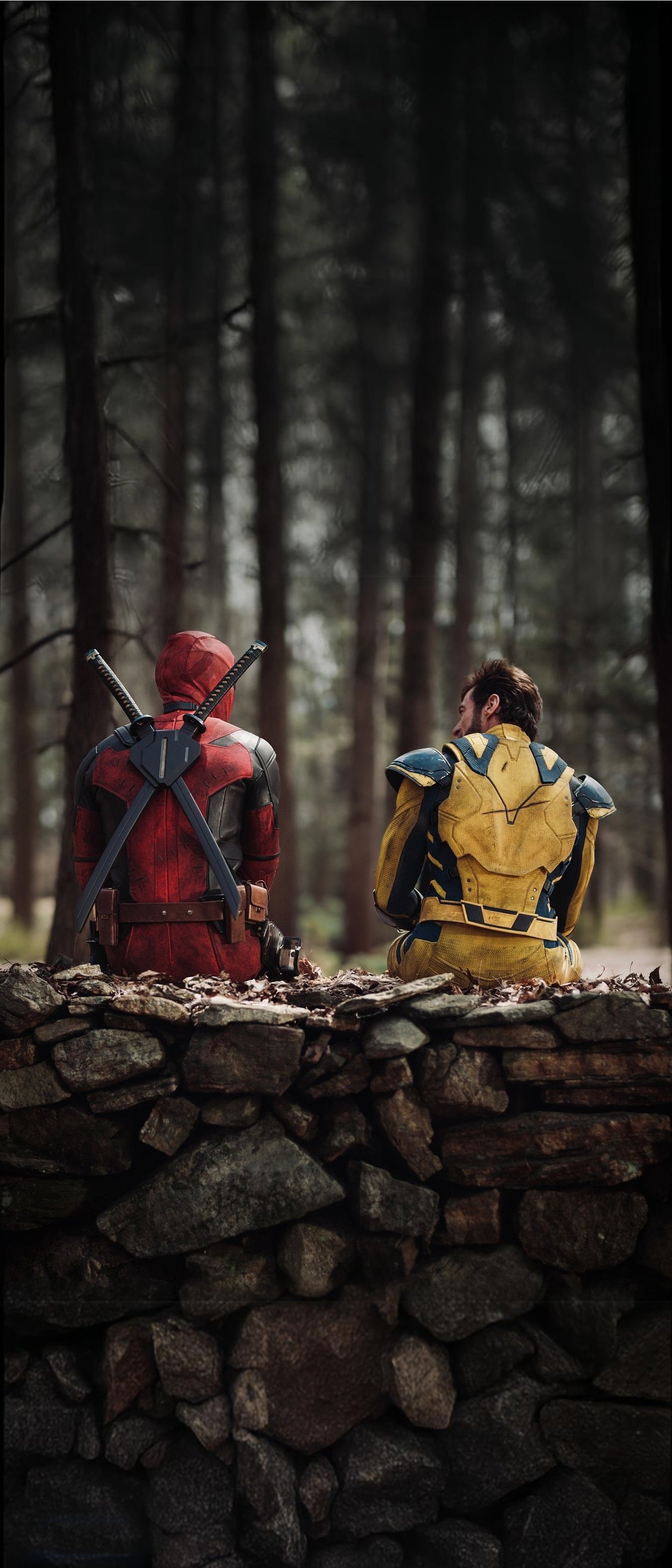 Deadpool and Wolverine Forest - marvel wallpaper for OpersCraft