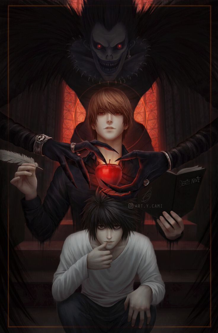 Death Note Temptation - anime wallpaper for OpersCraft