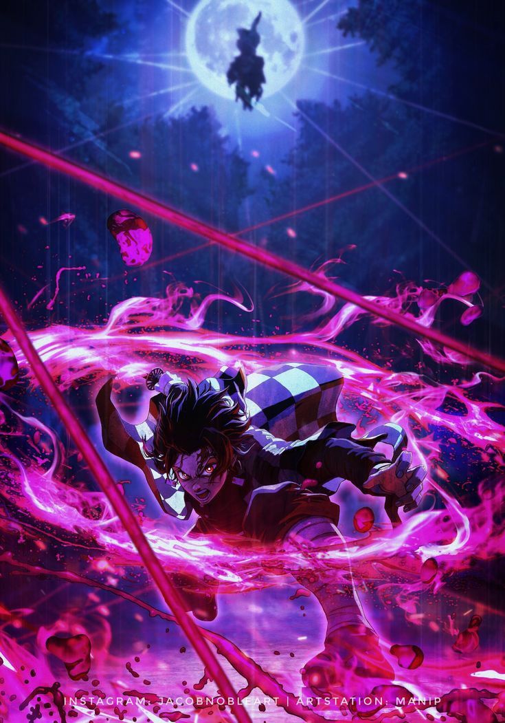 Demon Slayer Fury - anime wallpaper for OpersCraft