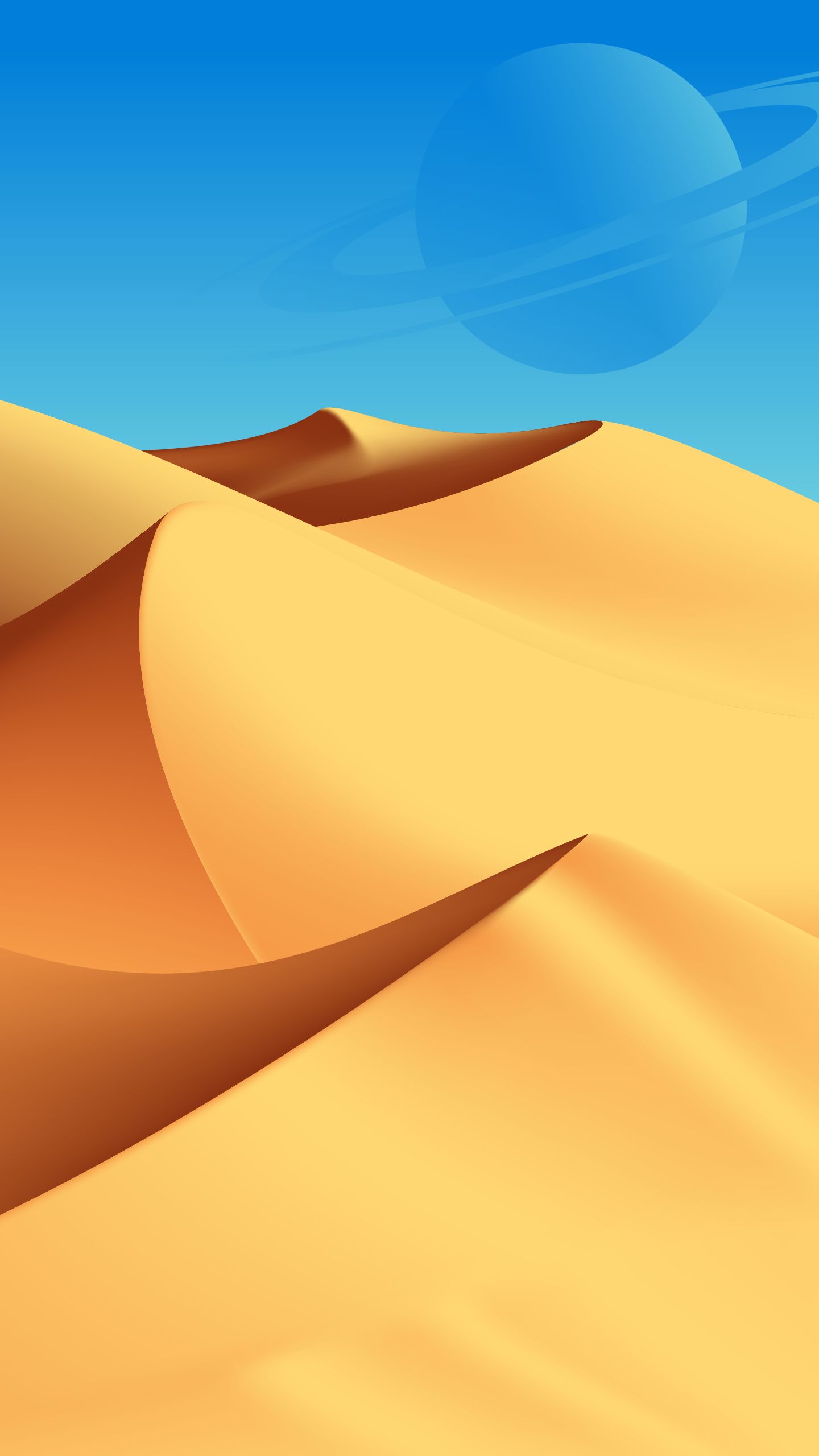Desert Planet Landscape - planet wallpaper for OpersCraft
