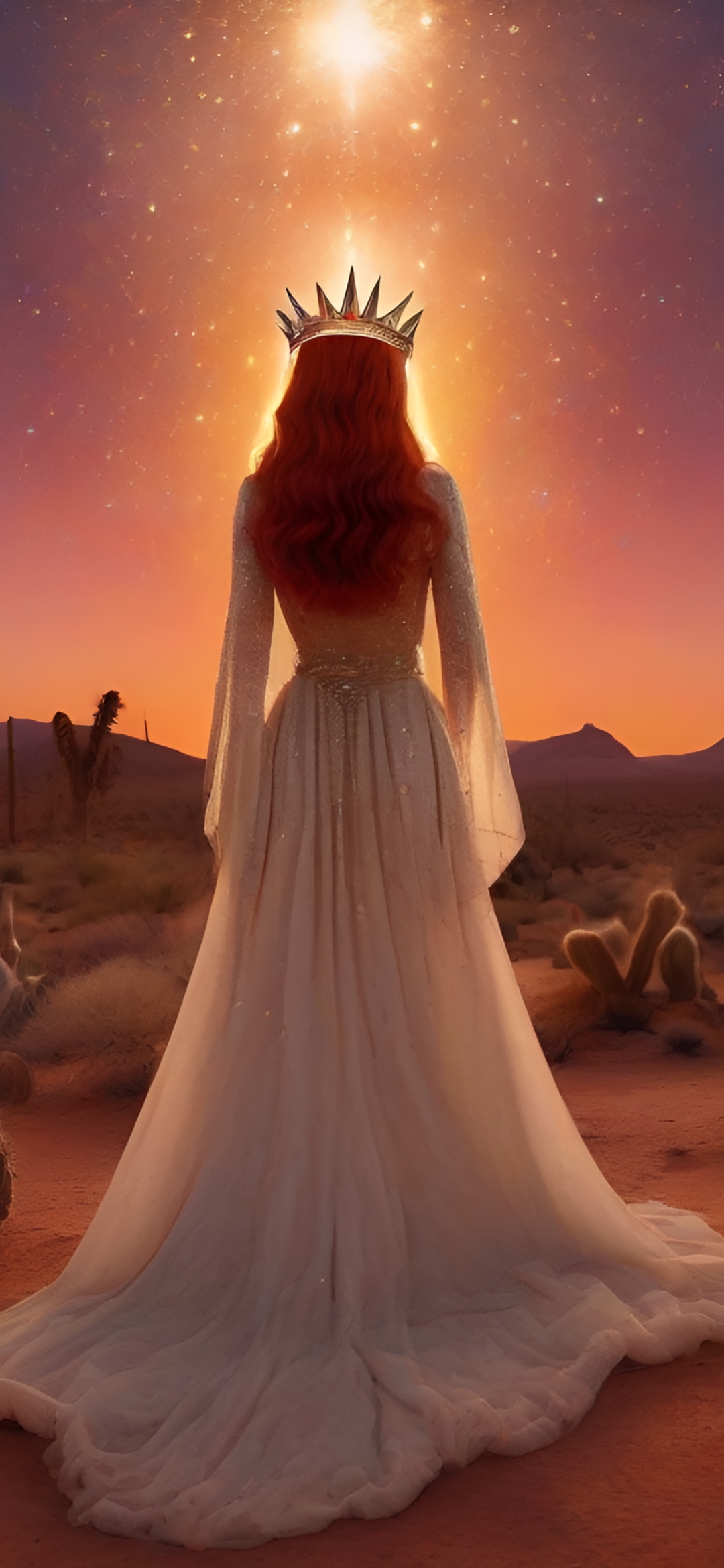 Desert Queen Gaze - fantasy wallpaper for OpersCraft