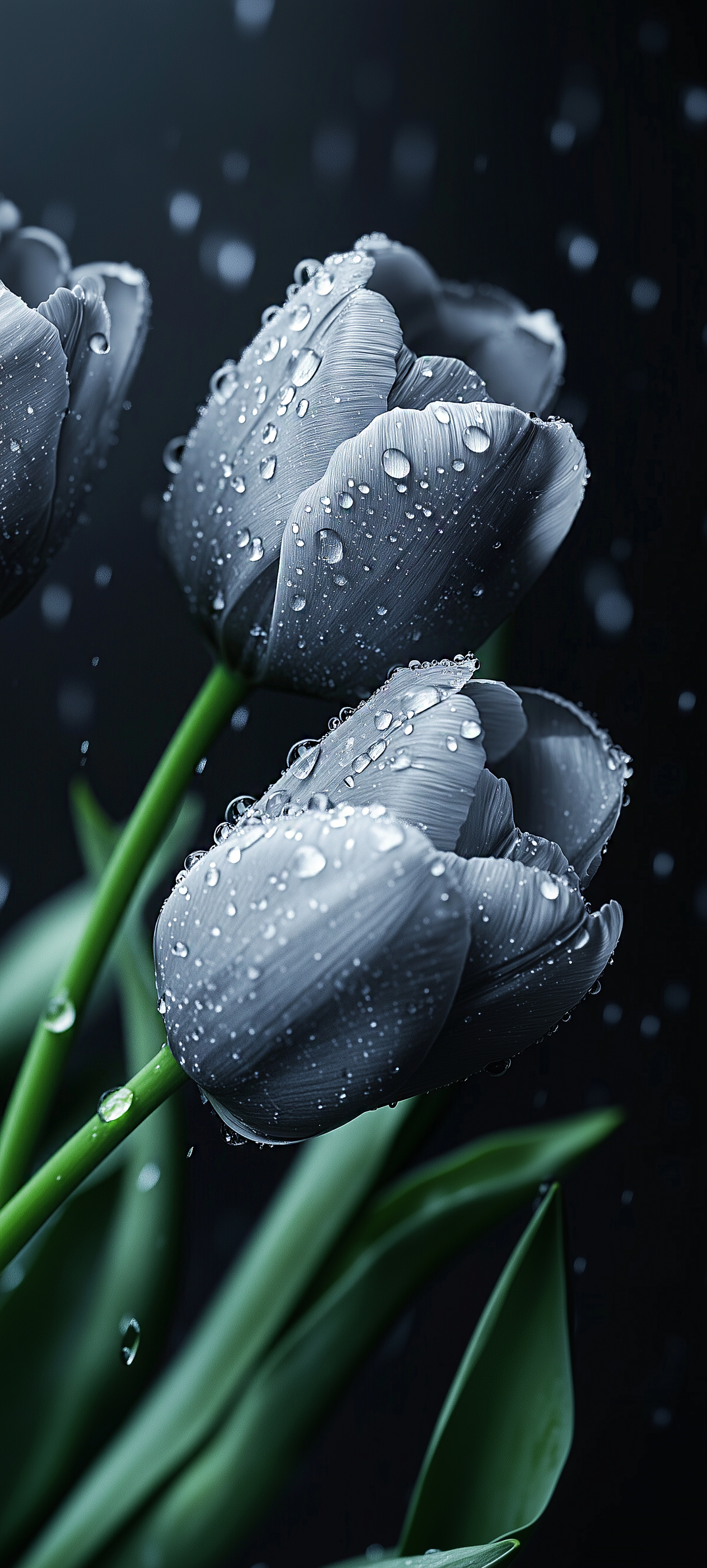 Dewy Tulip Flower Wallpaper - flowers wallpaper for OpersCraft