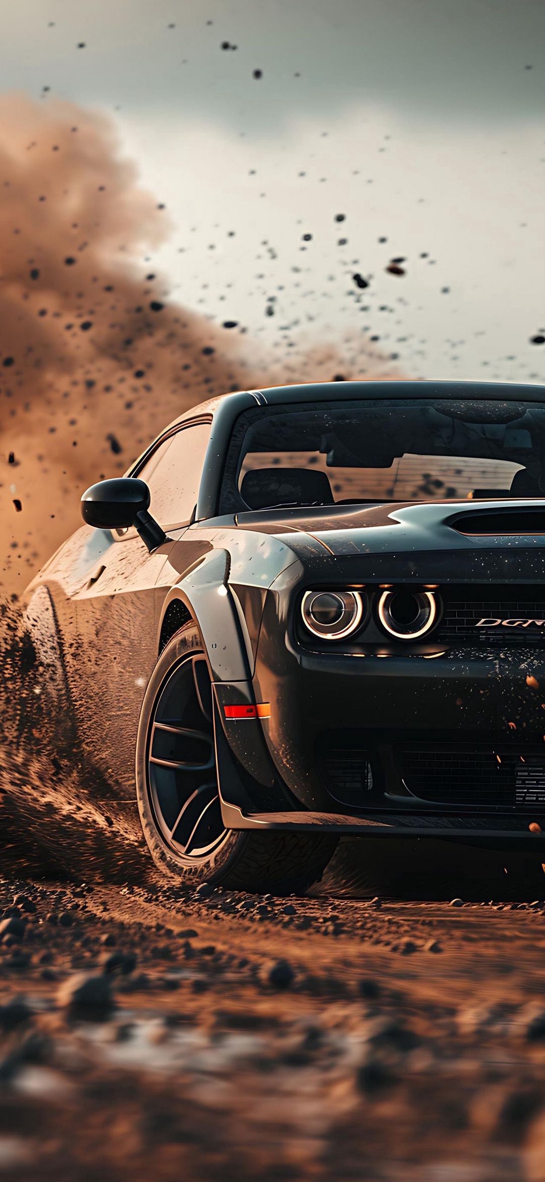 Dodge_Challenger_Dust_Cloud - cars wallpaper for OpersCraft