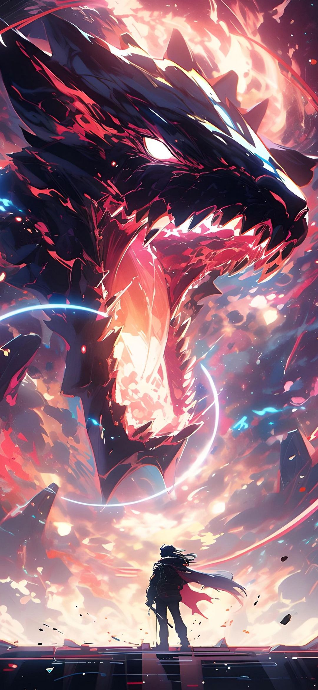 Dragon's Fury Stare - dragon wallpaper for OpersCraft