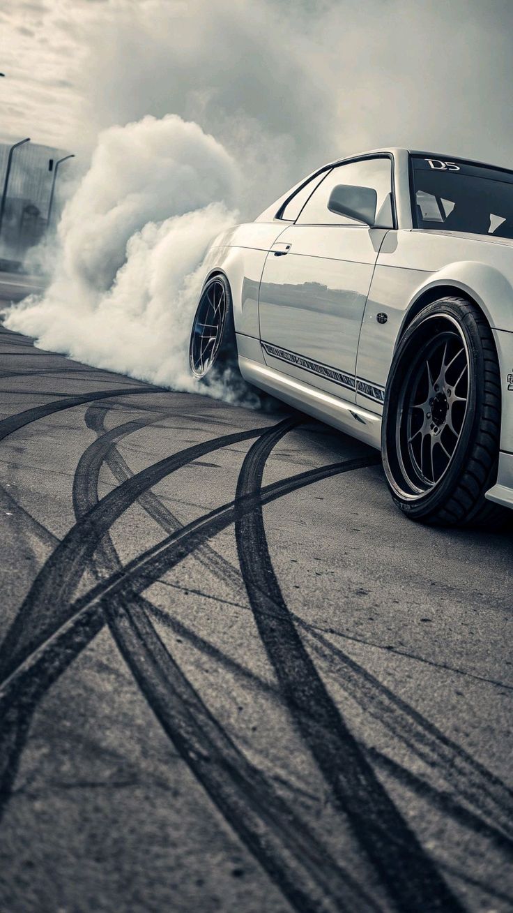 Drifting Car Smoke - cars wallpaper for OpersCraft
