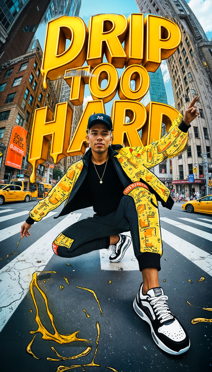 Drip Too Hard Urban - dope wallpaper for OpersCraft