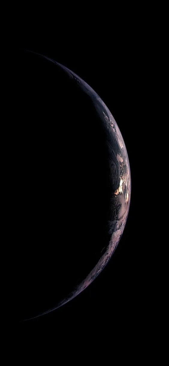 Earth's Night Crescent - space wallpaper for OpersCraft