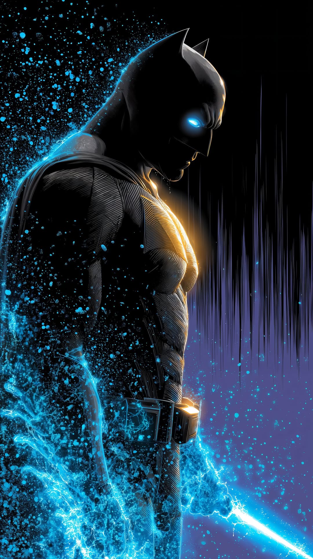 Electric Batman Aura - random wallpaper for OpersCraft