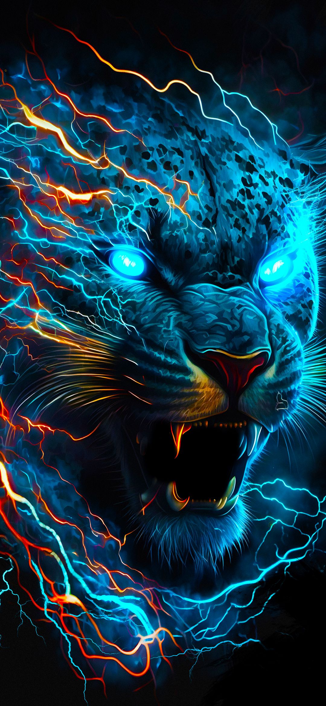 Electric Tiger Roar - tiger wallpaper for OpersCraft