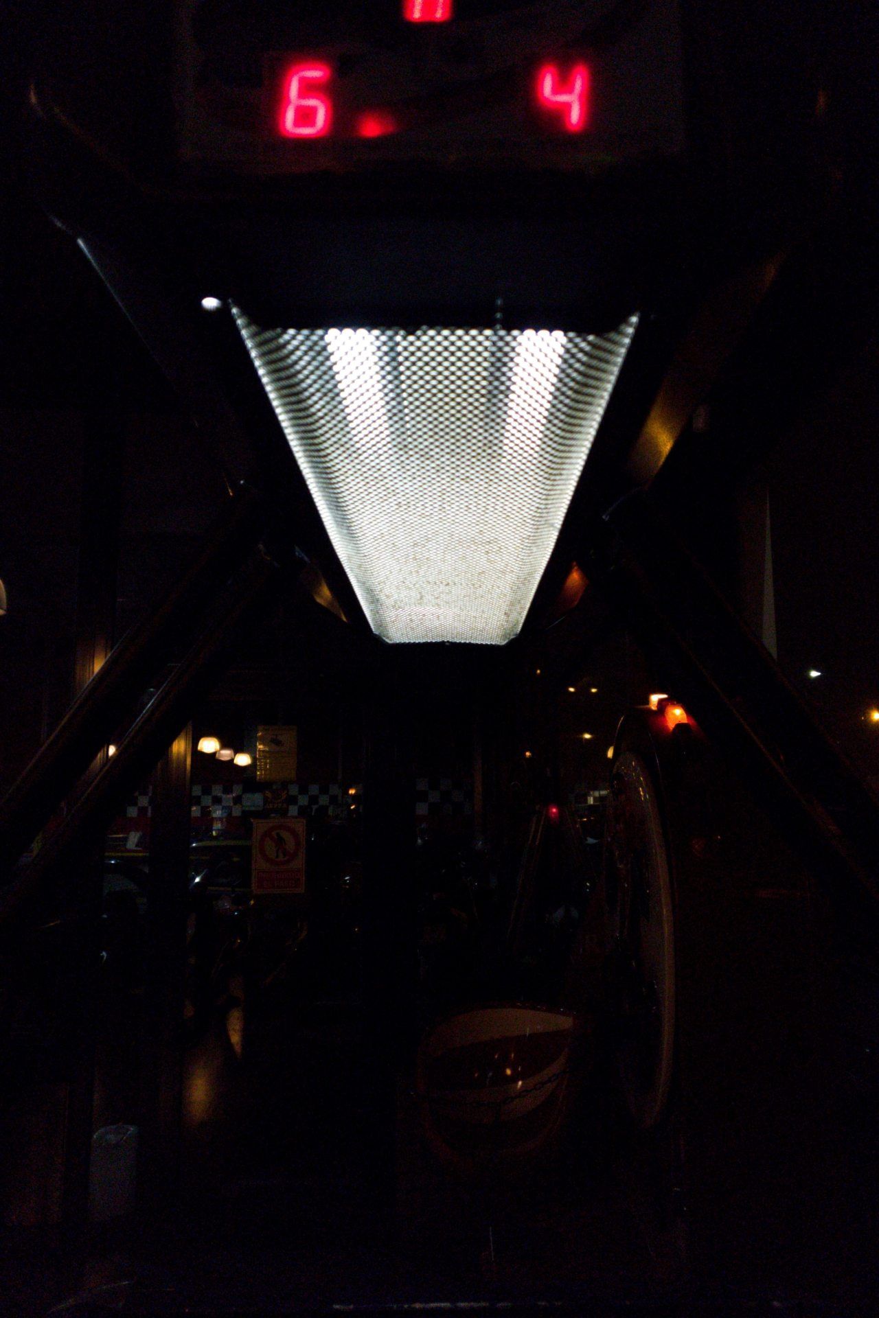 Elevator Interior Night - urban wallpaper for OpersCraft