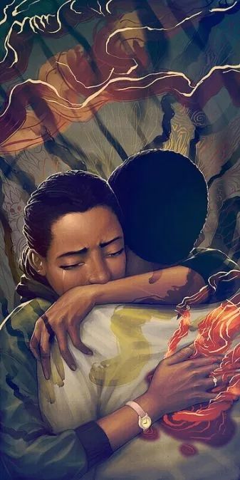 Embracing Comfort Art - art wallpaper for OpersCraft