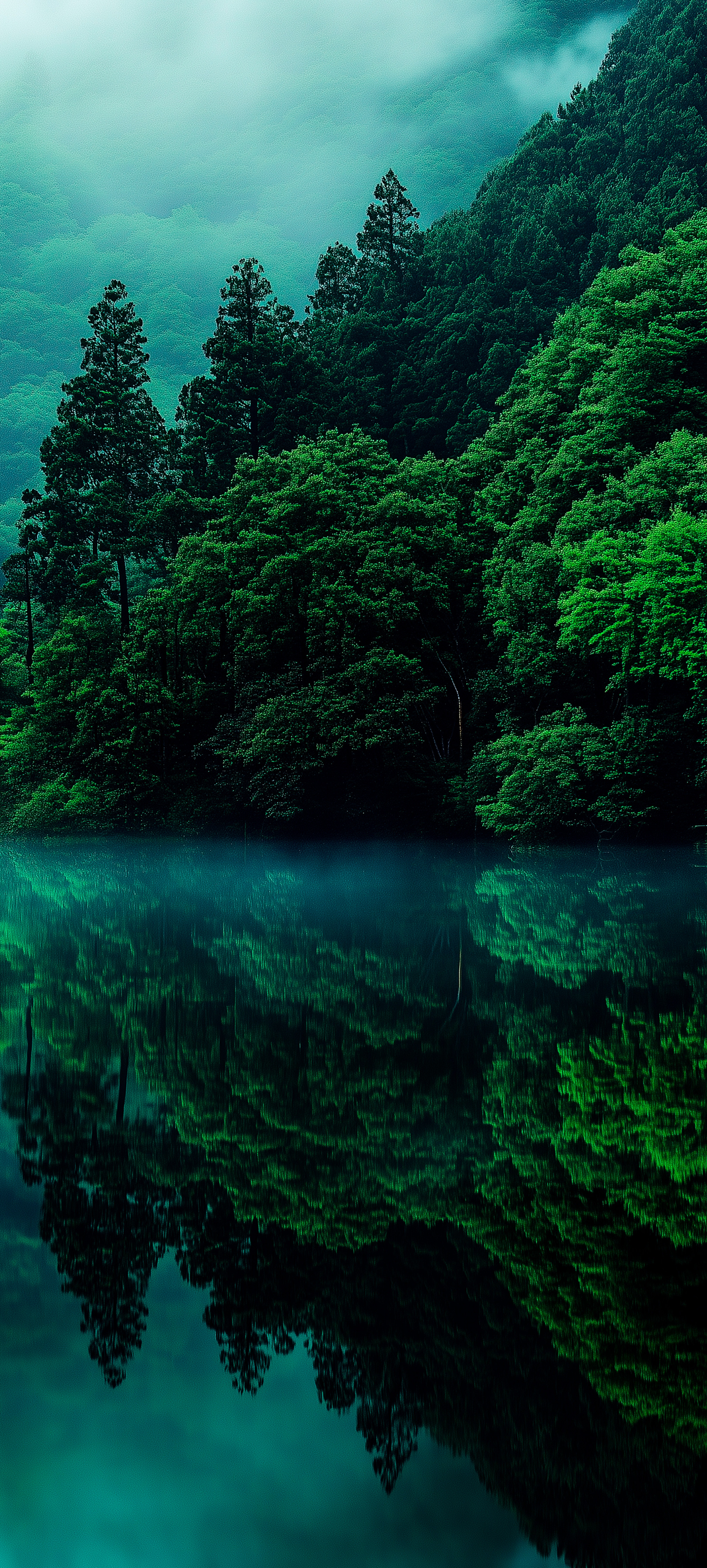 Emerald Lake Reflection Scenery - landscape wallpaper for OpersCraft