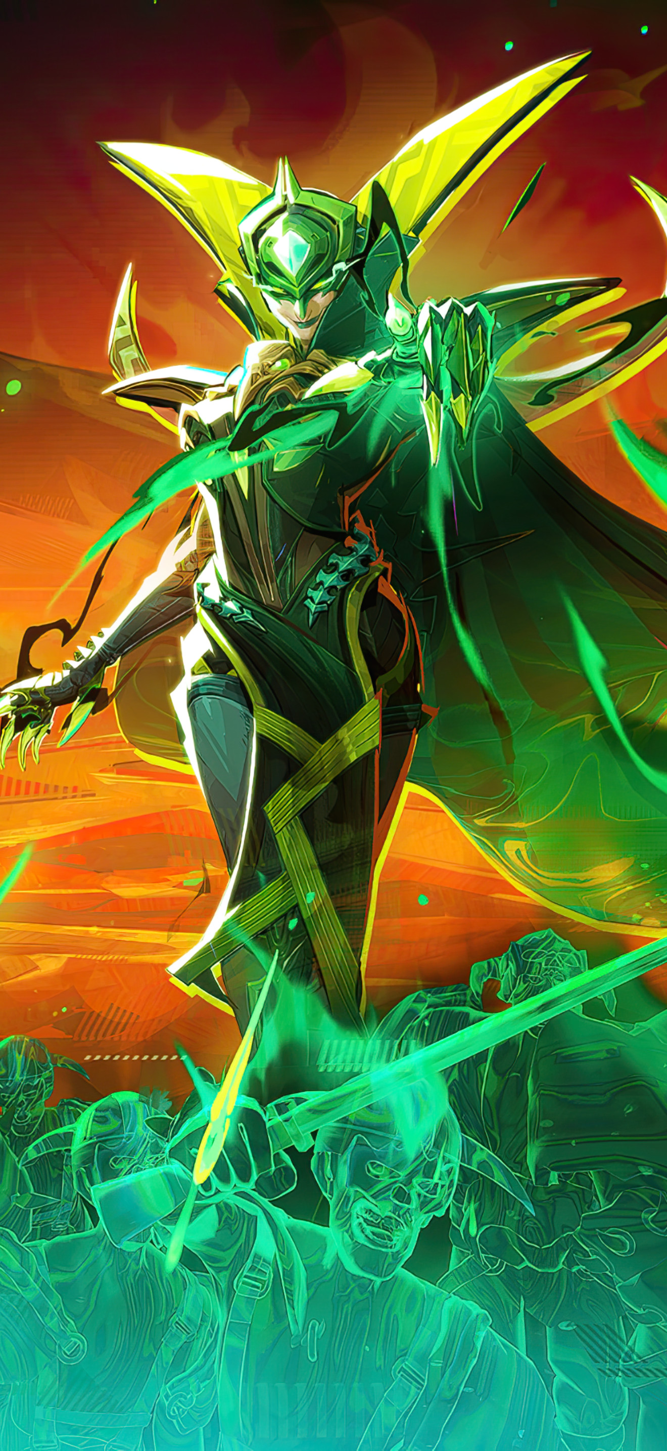 Emerald Warrior Commander - random wallpaper for OpersCraft