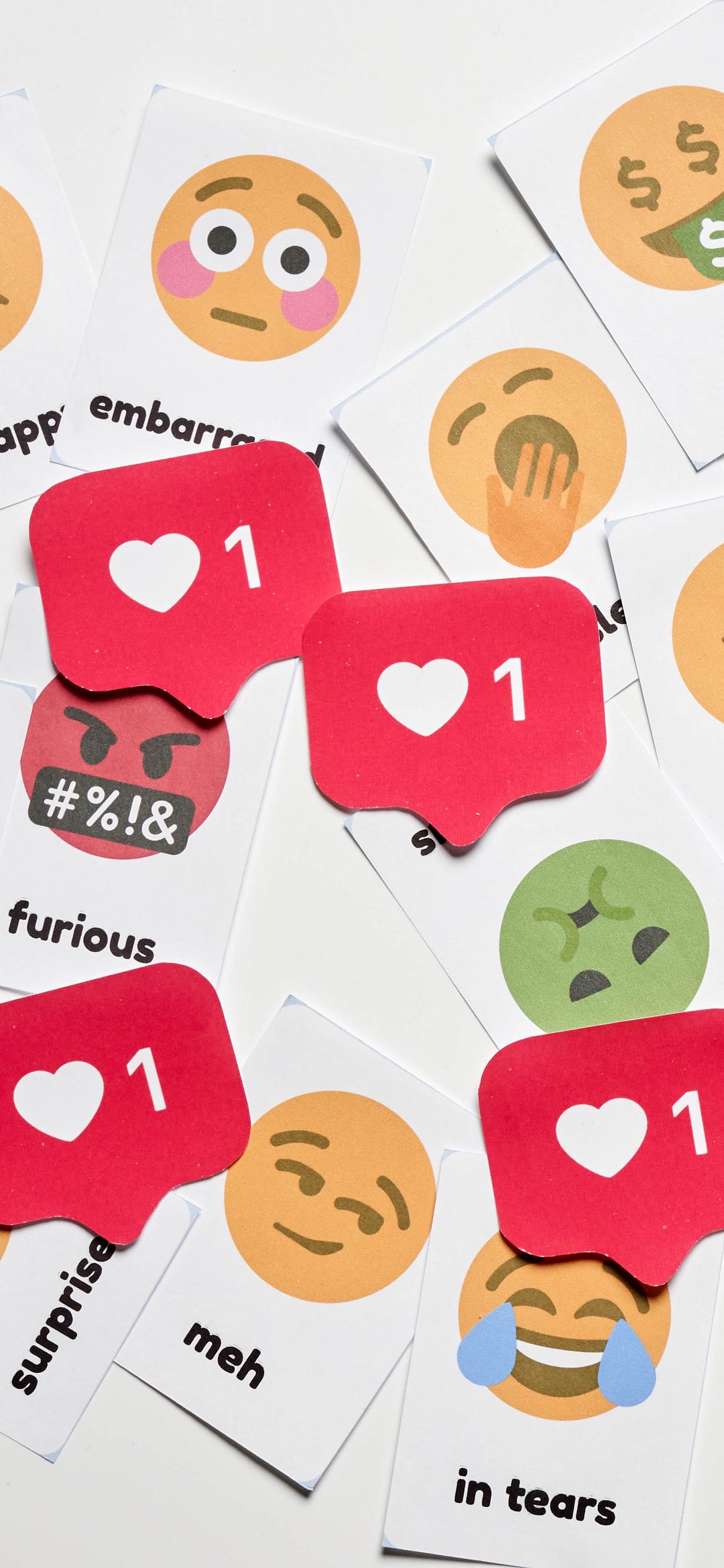 Emoji Emotion Cards - emoji wallpaper for OpersCraft