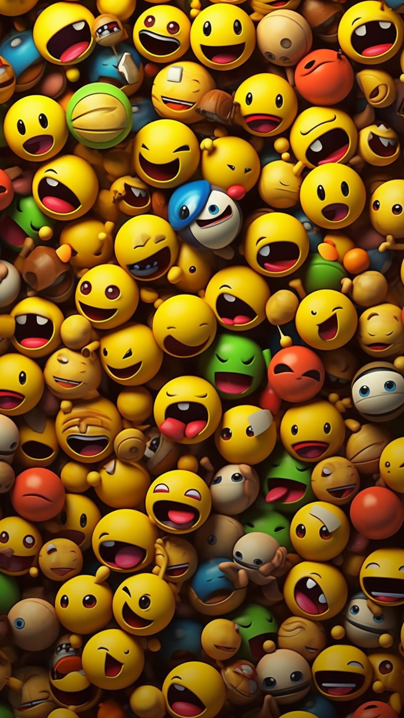 Emoji Face Collage - emoji wallpaper for OpersCraft