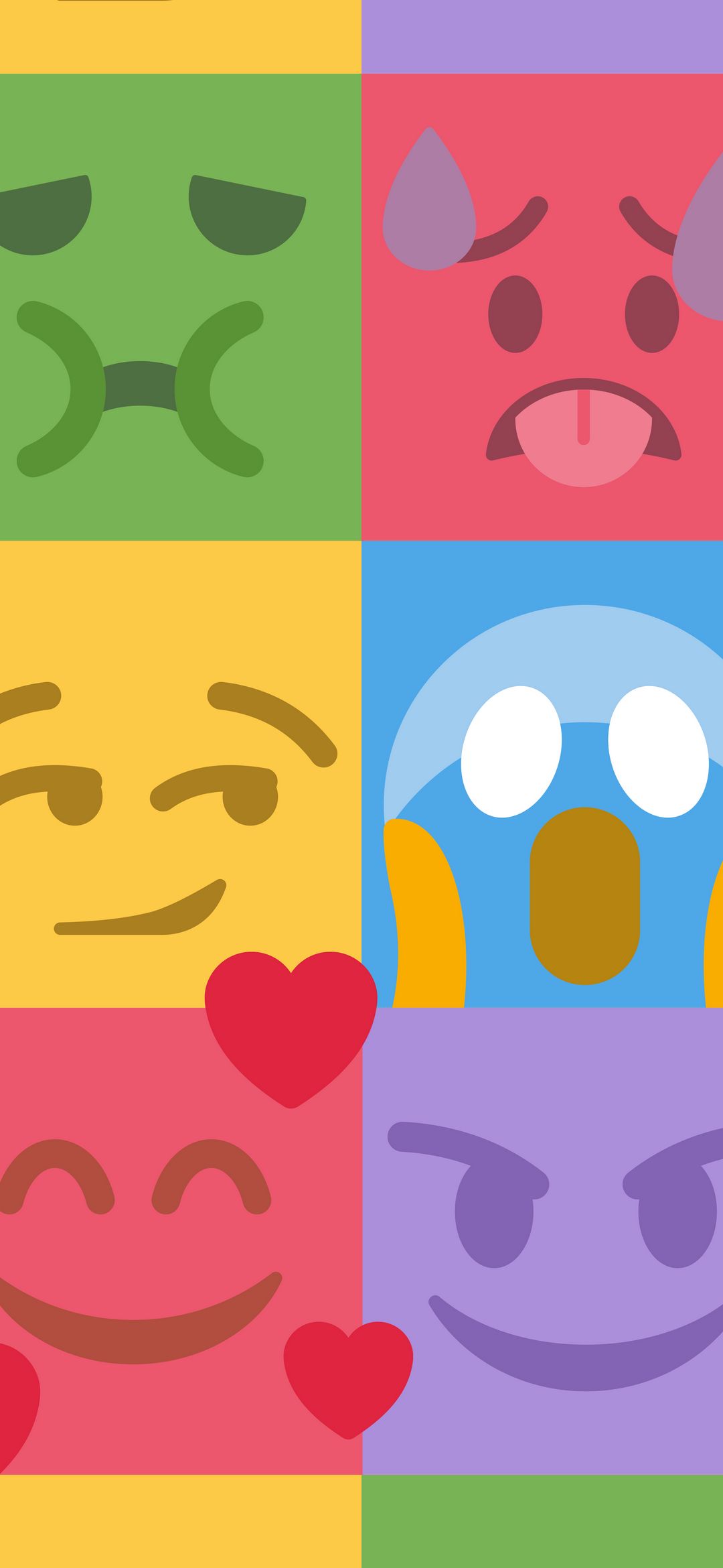 Emoji Faces Collage - emoji wallpaper for OpersCraft