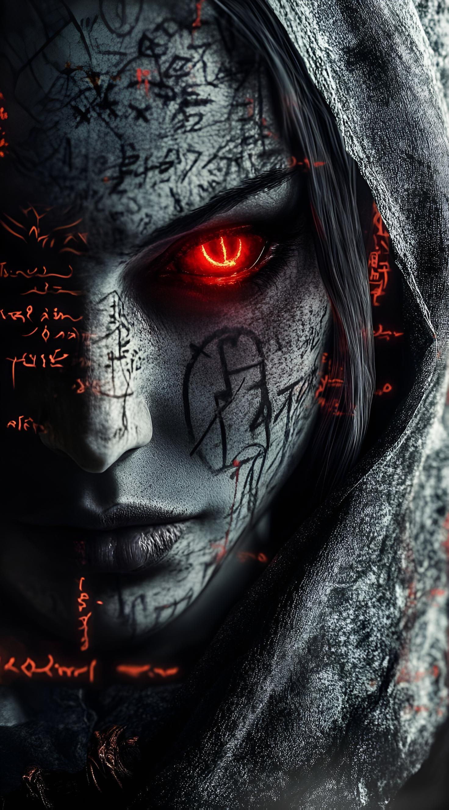Enigmatic Hooded Figure - fantasy wallpaper for OpersCraft
