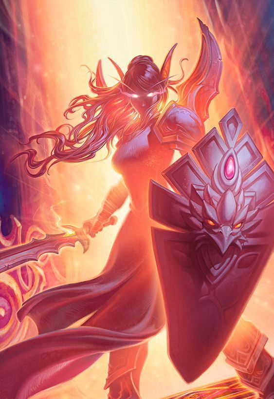 Ethereal Blood Elf Warrior - fantasy wallpaper for OpersCraft